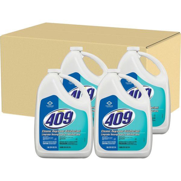 Clorox Formula 409 Cleaner Degreaser Disinfectant Refill, 128 fl oz (4 quart) 4 PK CLO35300CT